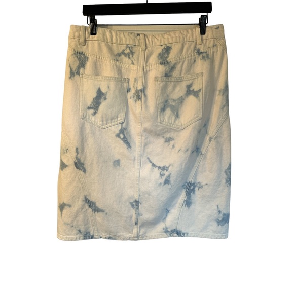 NWT Future Collective × Gabriella Karefa-
Johnson Denim Skirt Light Acid Wash 12 - Picture 5 of 14